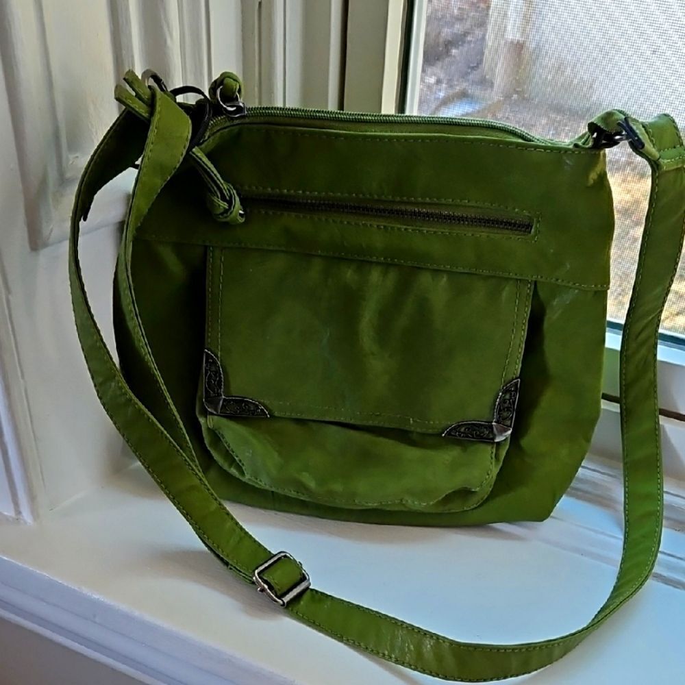 Bueno Green Crossbody Bag